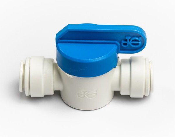 John Guest Shut off Valve 3/8" for Glacier water filters in Northern Ireland.