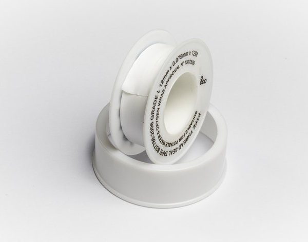 PTFE Thread Tape for sealing John Guest fittings from Glacier Water Systems, Belfast